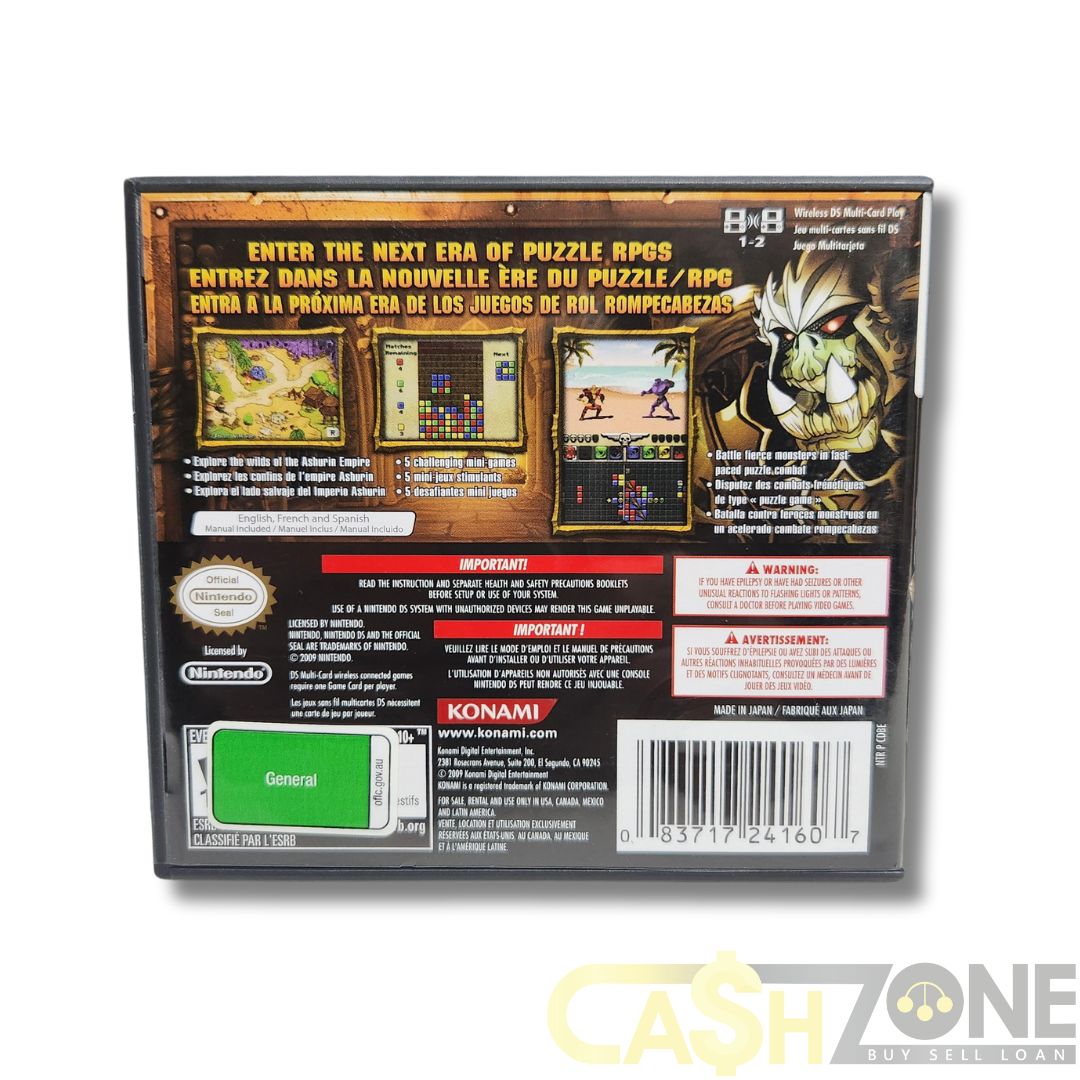 Puzzle Chronicles Nintendo DS Game