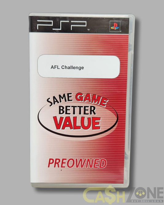 AFL Challenge PSP Game