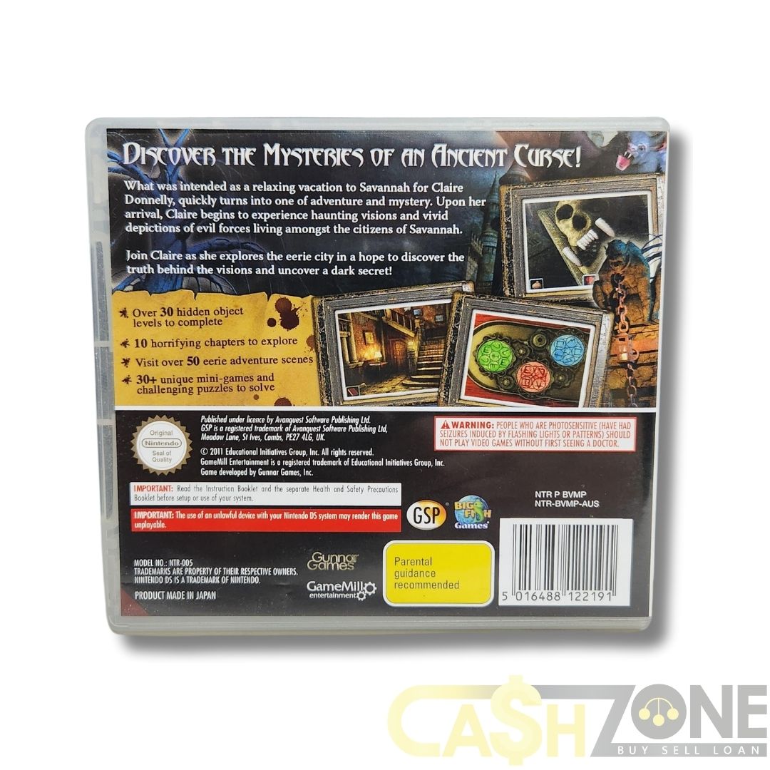 Hidden Mysteries Vampire Secrets Nintendo DS Game