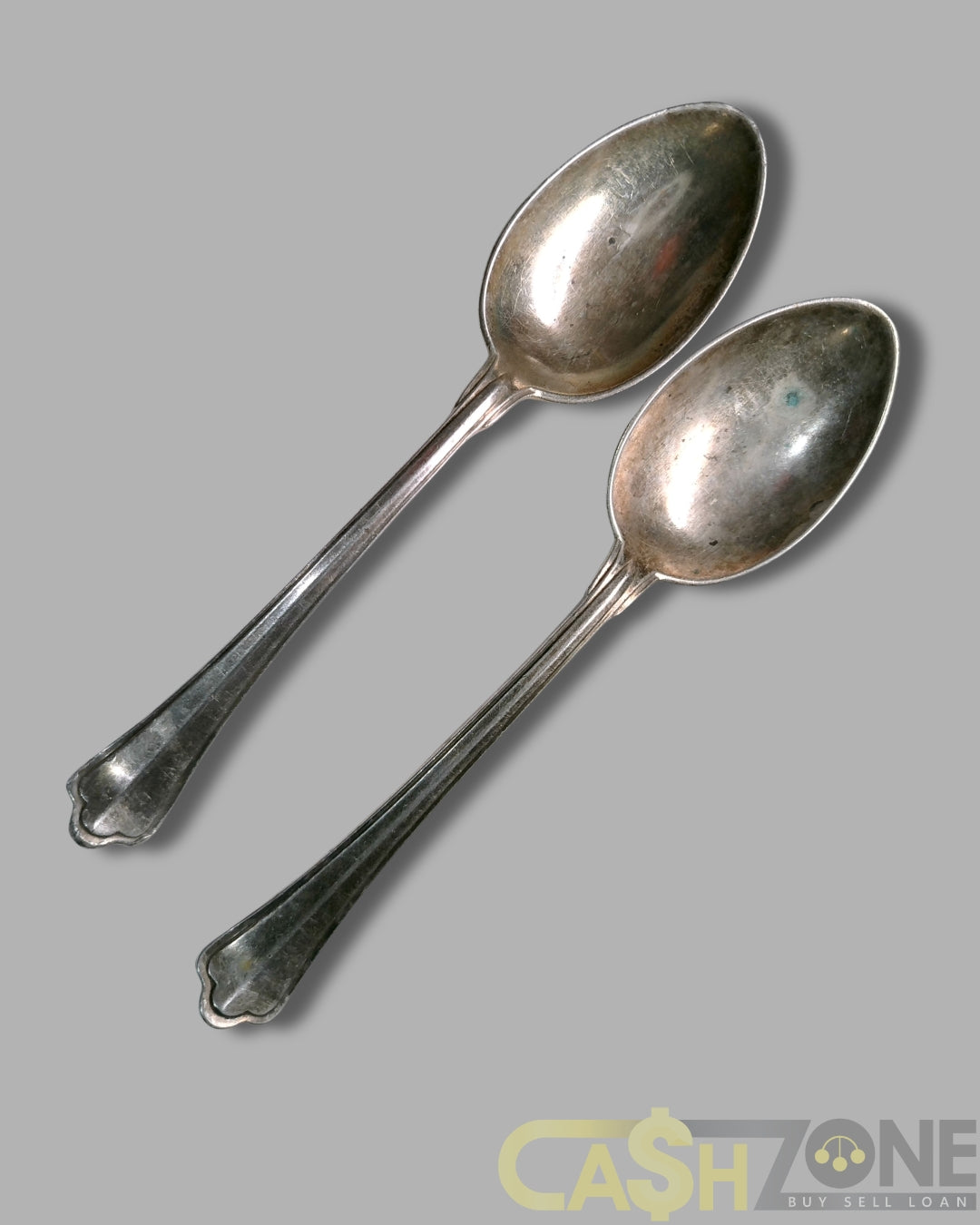 6x Silver Spoons 800 Stamped Silver Spoon 63.1g 925 Stamped Silver Spoon 9.9g