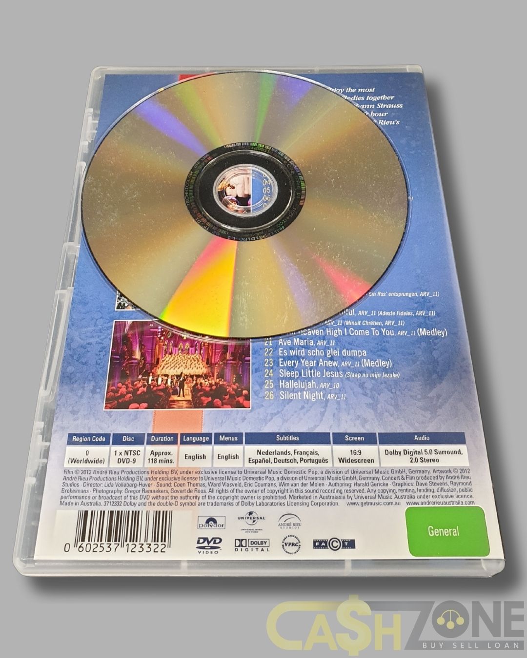 André Rieu: Home For Christmas DVD Musical Performance