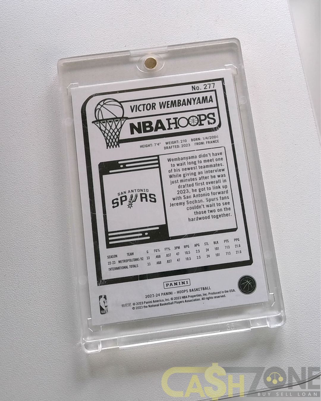 4x Assorted Panini NBA Basketball Cards