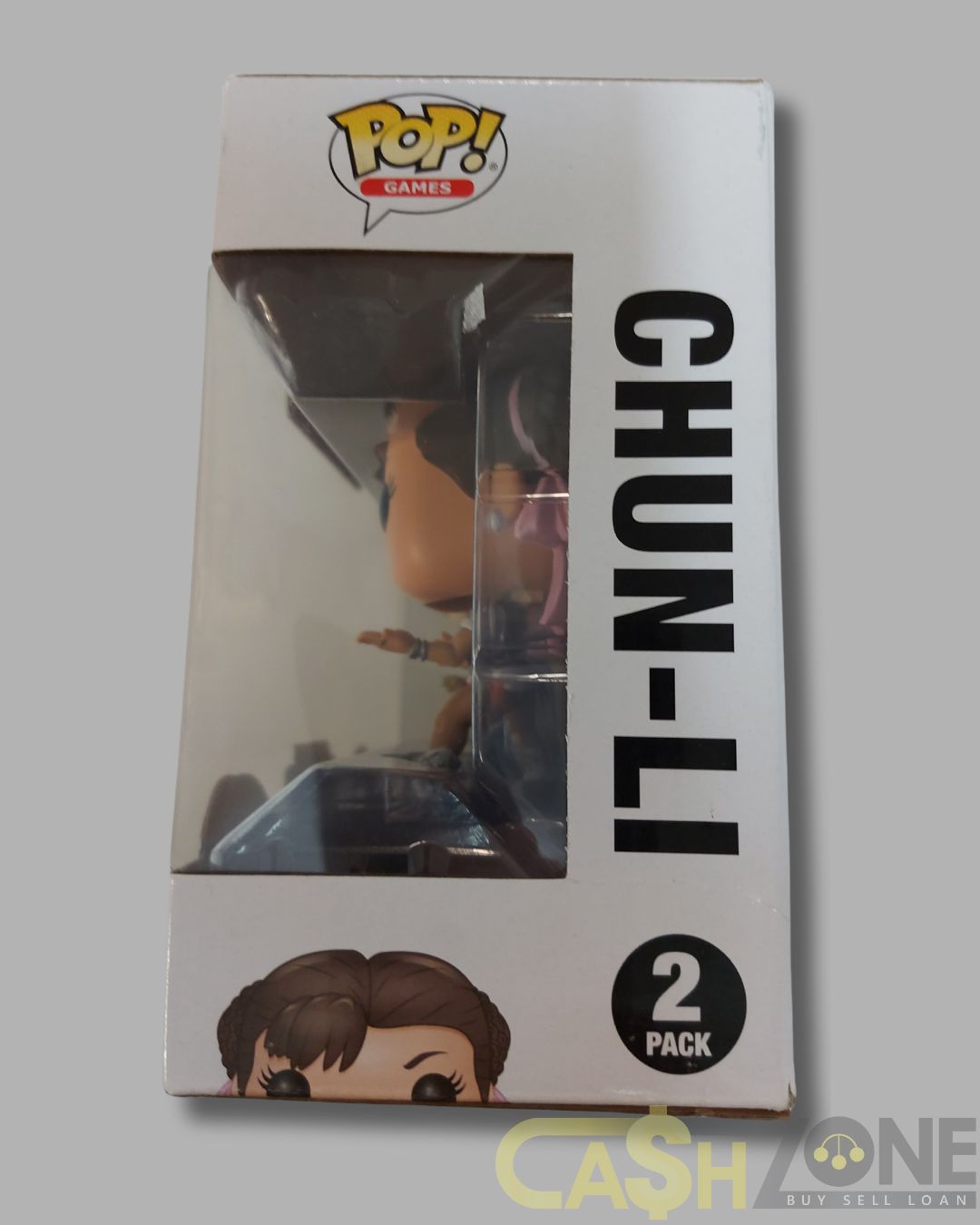 Captain Marvel vs Chun-Li 2 Pack Marvel vs Capcom Infinite Gamerverse Funko Pop