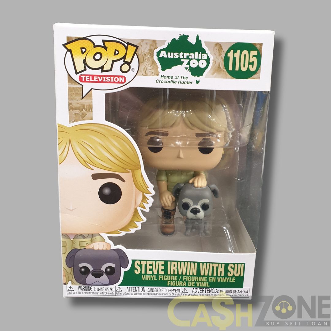 Australia Zoo #1105 Steve Irwin With Sui Funko Pop Vinyl