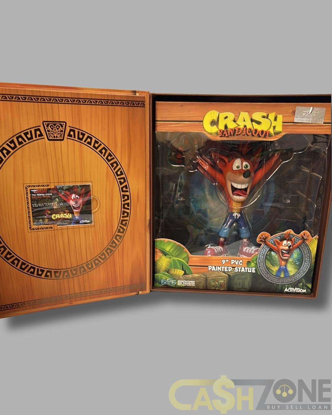 Crash Bandicoot Exclusive 9" Limited Edition Painted PVC Statue