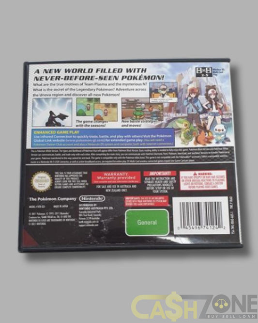 Pokémon White Version Nintendo DS Game