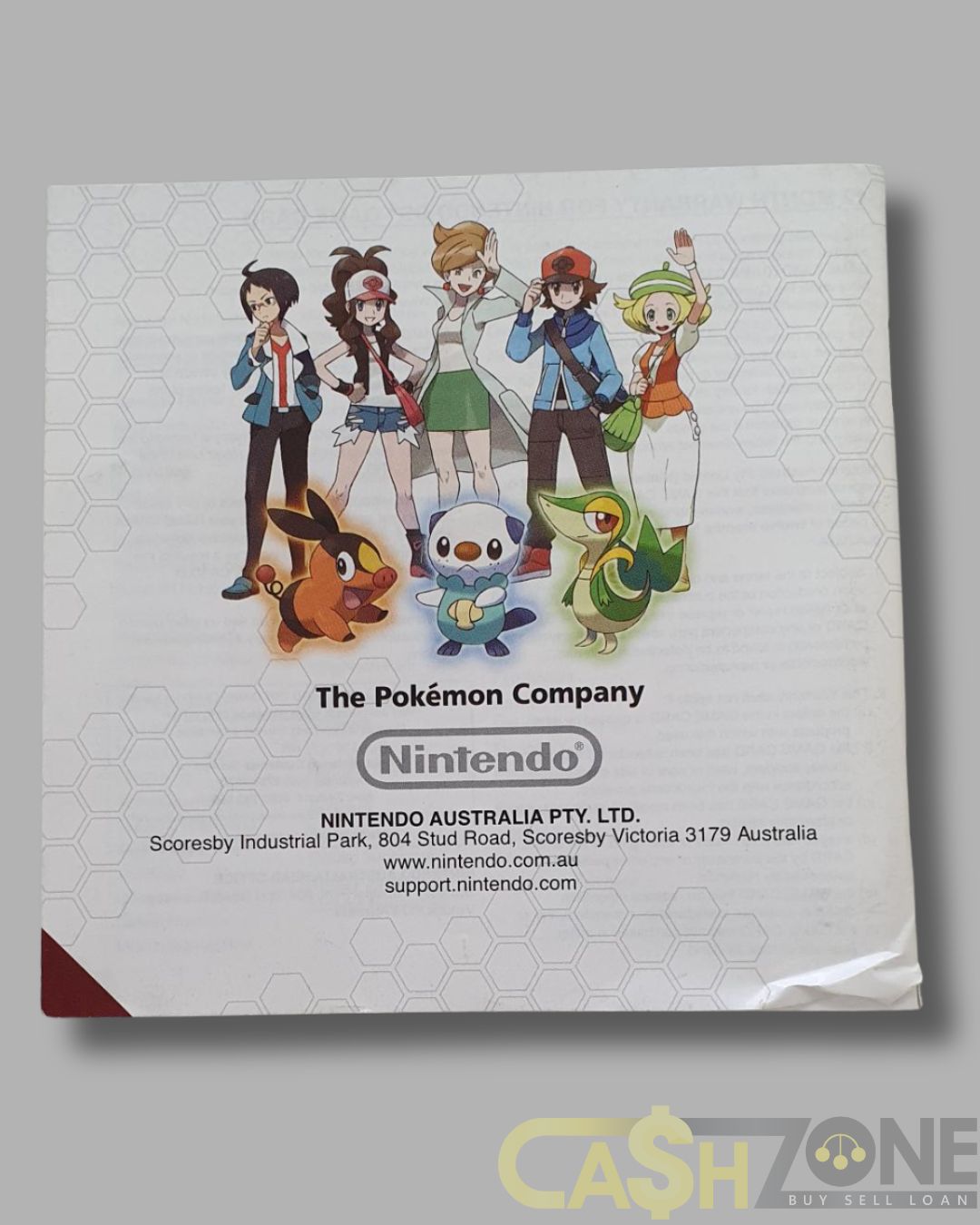 Pokémon White Version Nintendo DS Game