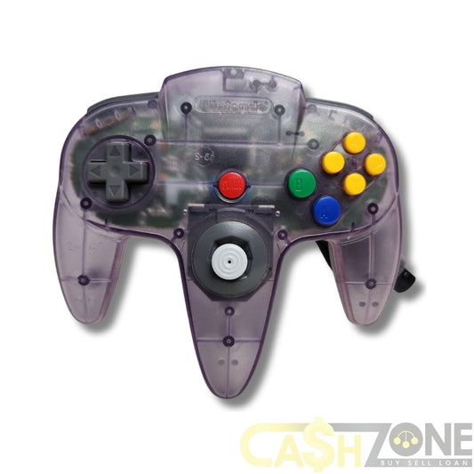 Nintendo 64 Clear Purple Controller NUS-005