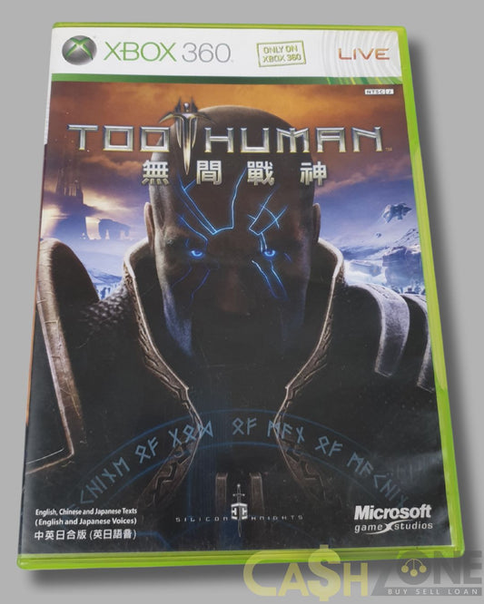 Too Human Xbox 360 Game NTSC-J