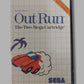 Out Run Sega Master System Game