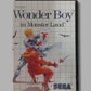 Wonder Boy In Monster Land Sega Master System Game