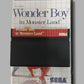 Wonder Boy In Monster Land Sega Master System Game