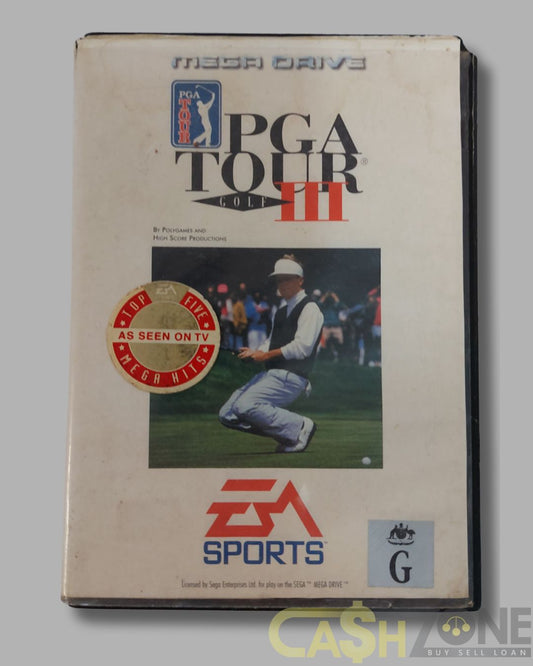 PGA Tour Golf III Sega Mega Drive Game