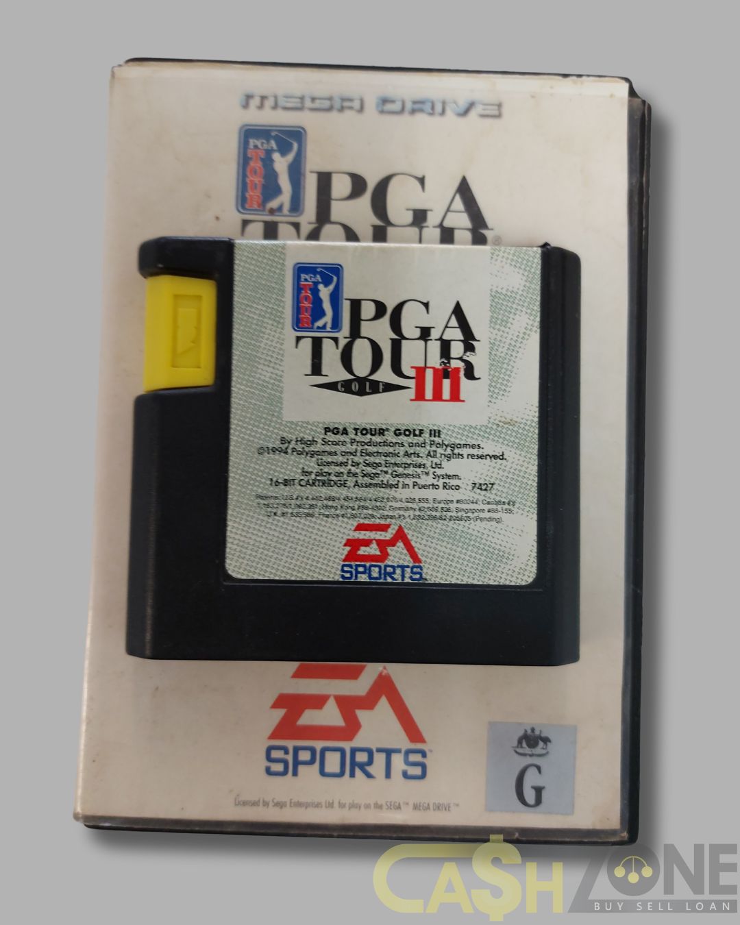 PGA Tour Golf III Sega Mega Drive Game