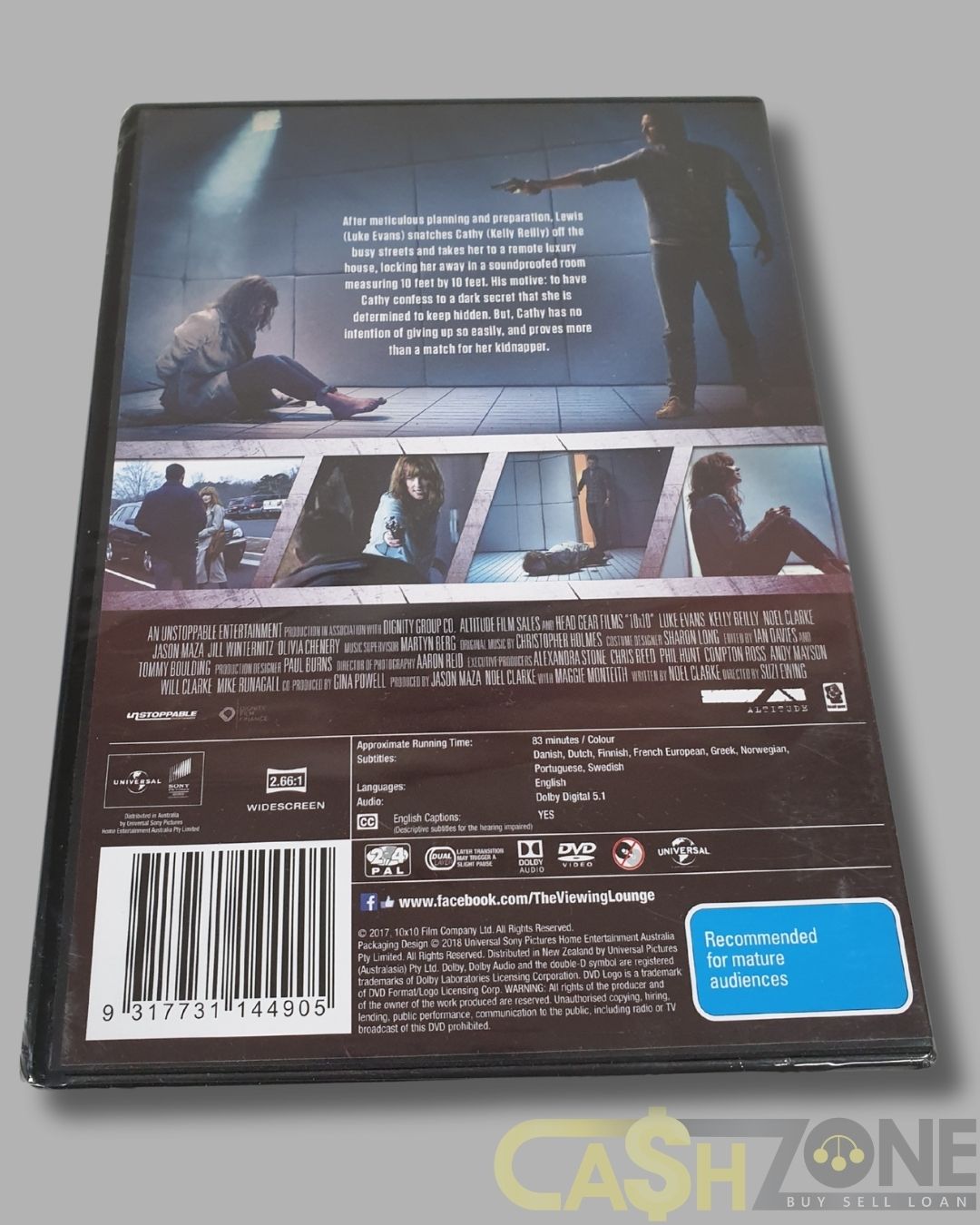 10 X 10 DVD Movie