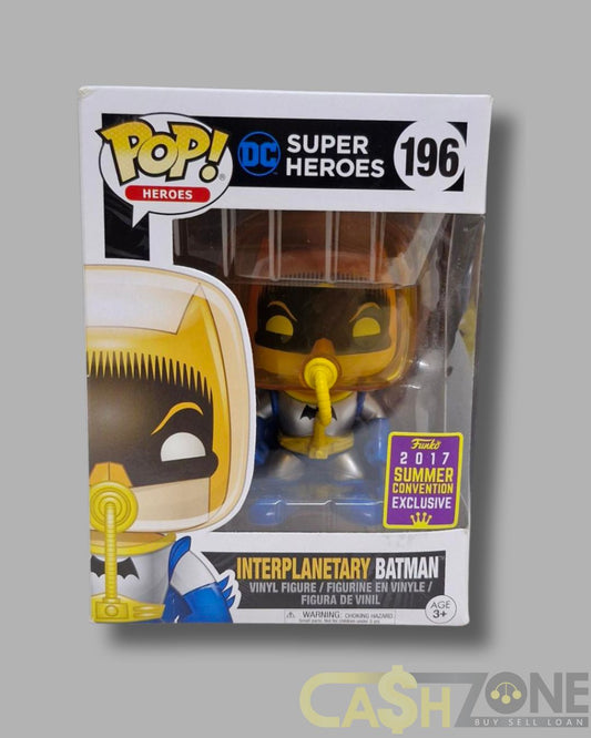 DC Super Heroes #196 Interplanetary Batman Funko Pop Vinyl 2017 Summer Con