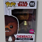 Star Wars #195 Chewbacca with Porg Bobblehead Flocked Funko Pop Vinyl
