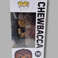Star Wars #195 Chewbacca with Porg Bobblehead Flocked Funko Pop Vinyl