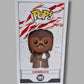 Star Wars #195 Chewbacca with Porg Bobblehead Flocked Funko Pop Vinyl