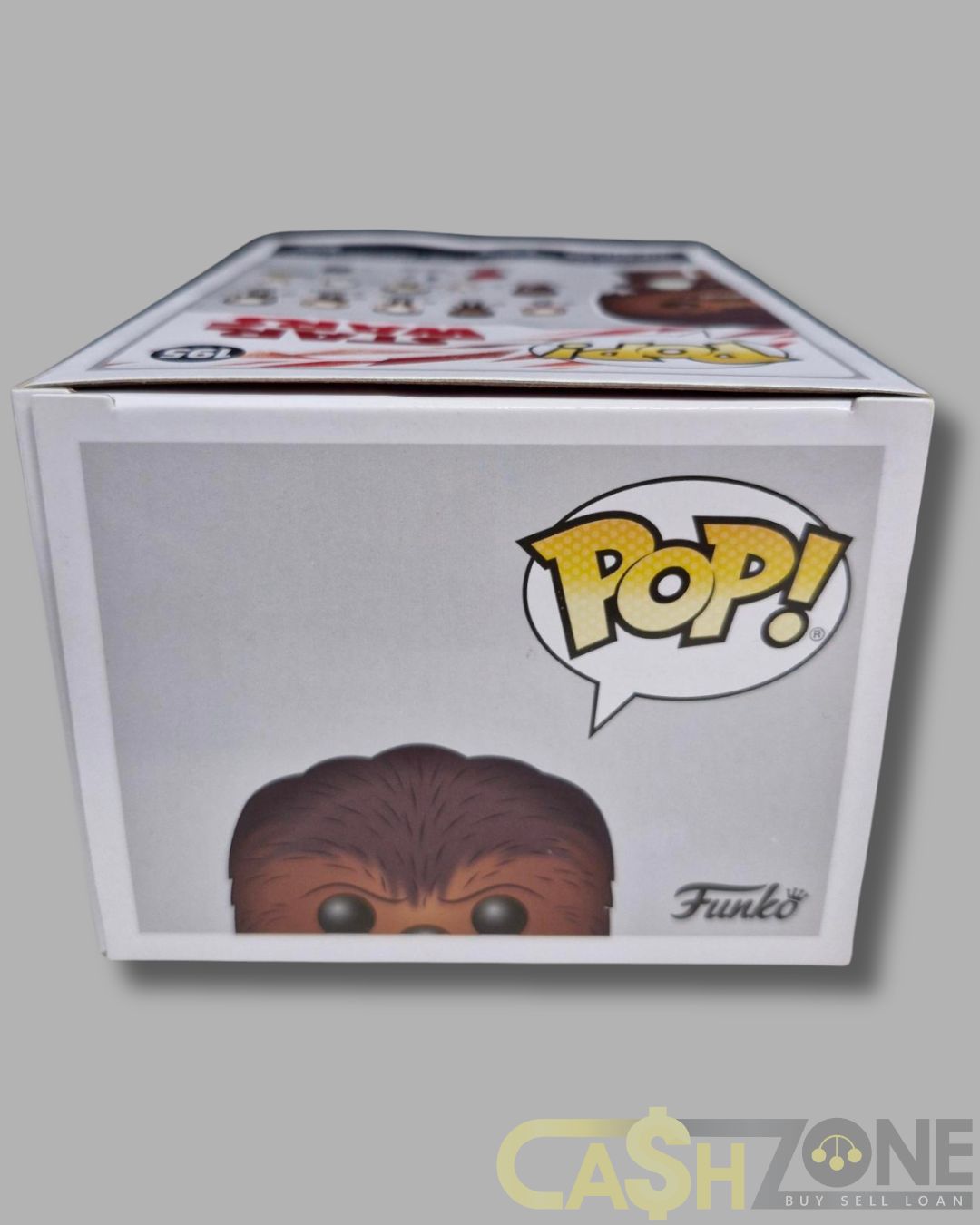 Star Wars #195 Chewbacca with Porg Bobblehead Flocked Funko Pop Vinyl