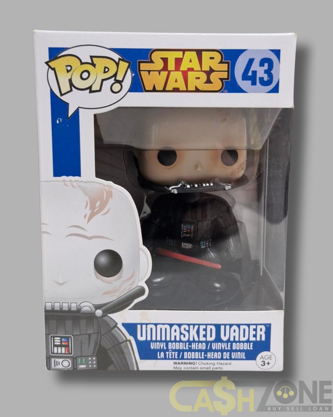 Star Wars #43 Unmasked Vader Funko Pop Vinyl