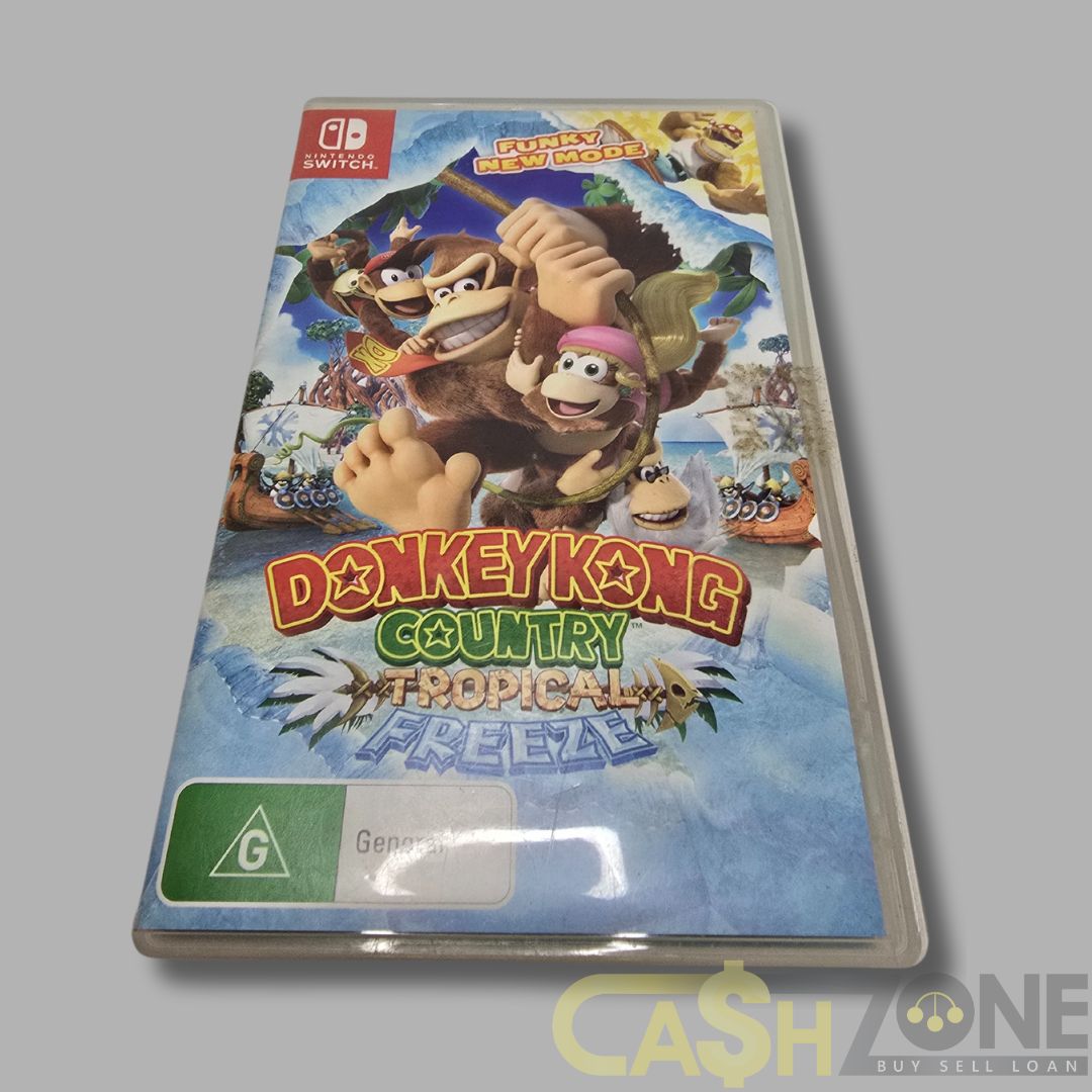 Donkey Kong Country Tropical Freeze Nintendo Switch Game