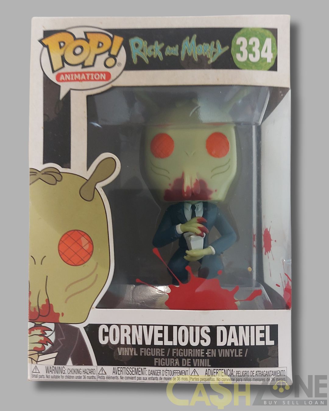 Rick and Morty #334 Cornvelious Daniel Funko Pop Vinyl