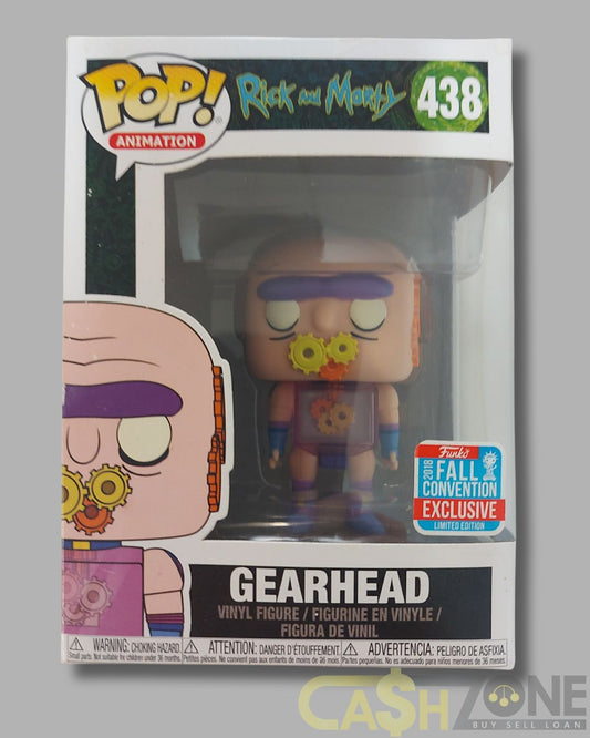 Rick and Morty #438 Gearhead 2018 Fall Convention Funko Pop Vinyl