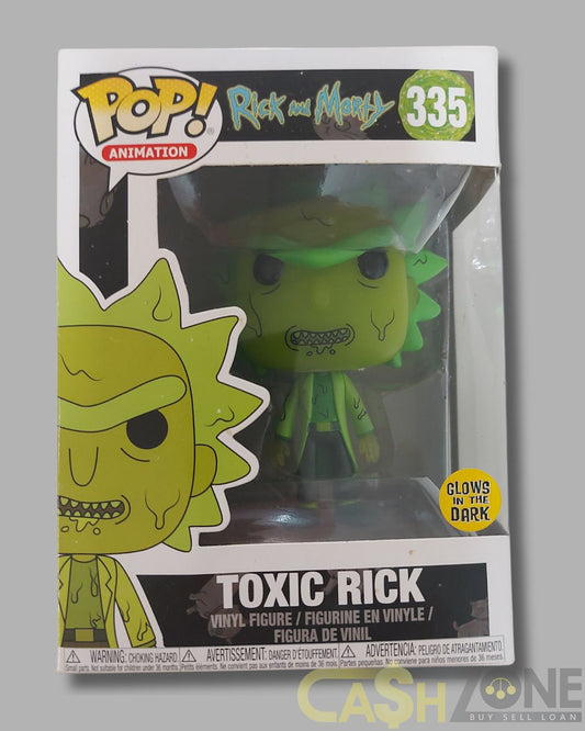 Rick and Morty #335 Toxic Rick GITD Funko Vinyl Pop