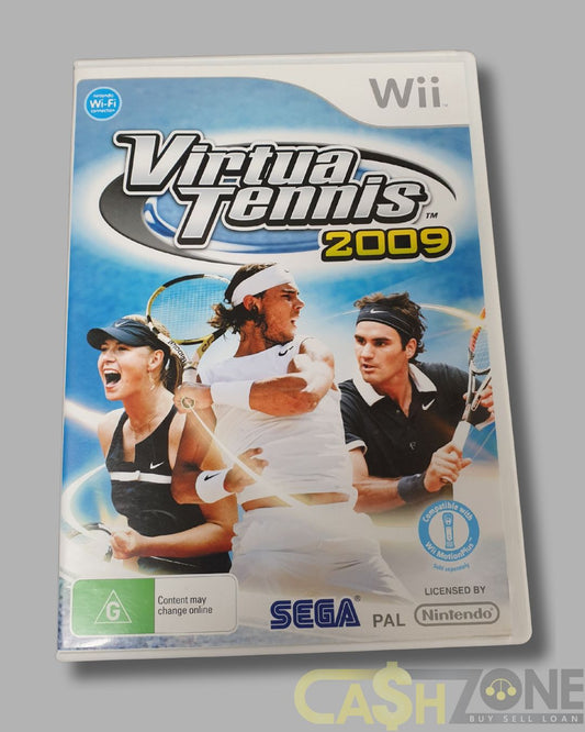 Virtua Tennis 2009 Wii Game