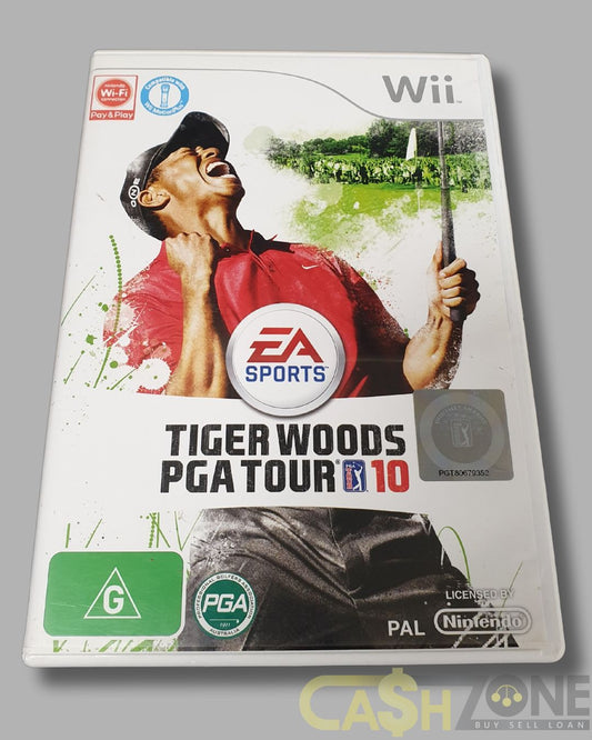 Tiger Woods PGA Tour 10 Wii Game PAL