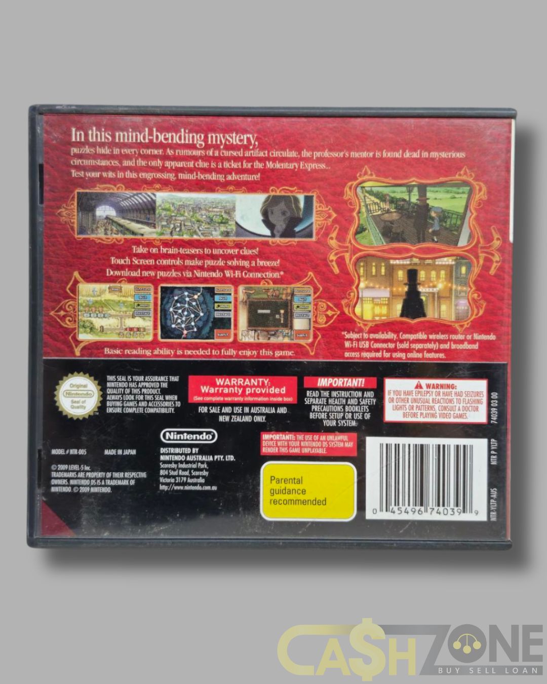 Professor Layton and Pandora's Box Nintendo DS