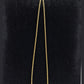 Ladies 9ct Yellow Gold Singapore Twist 50cm Chain