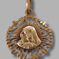 18ct Yellow Gold Virgin Mary Pendant