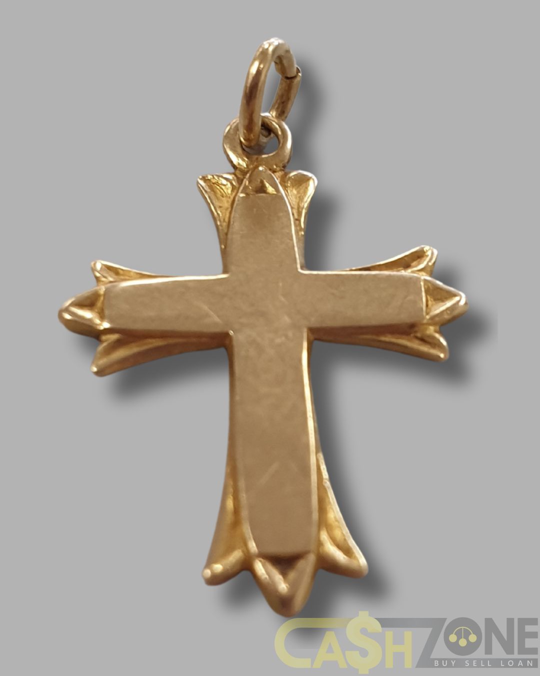 18ct Yellow Gold Cross Pendant