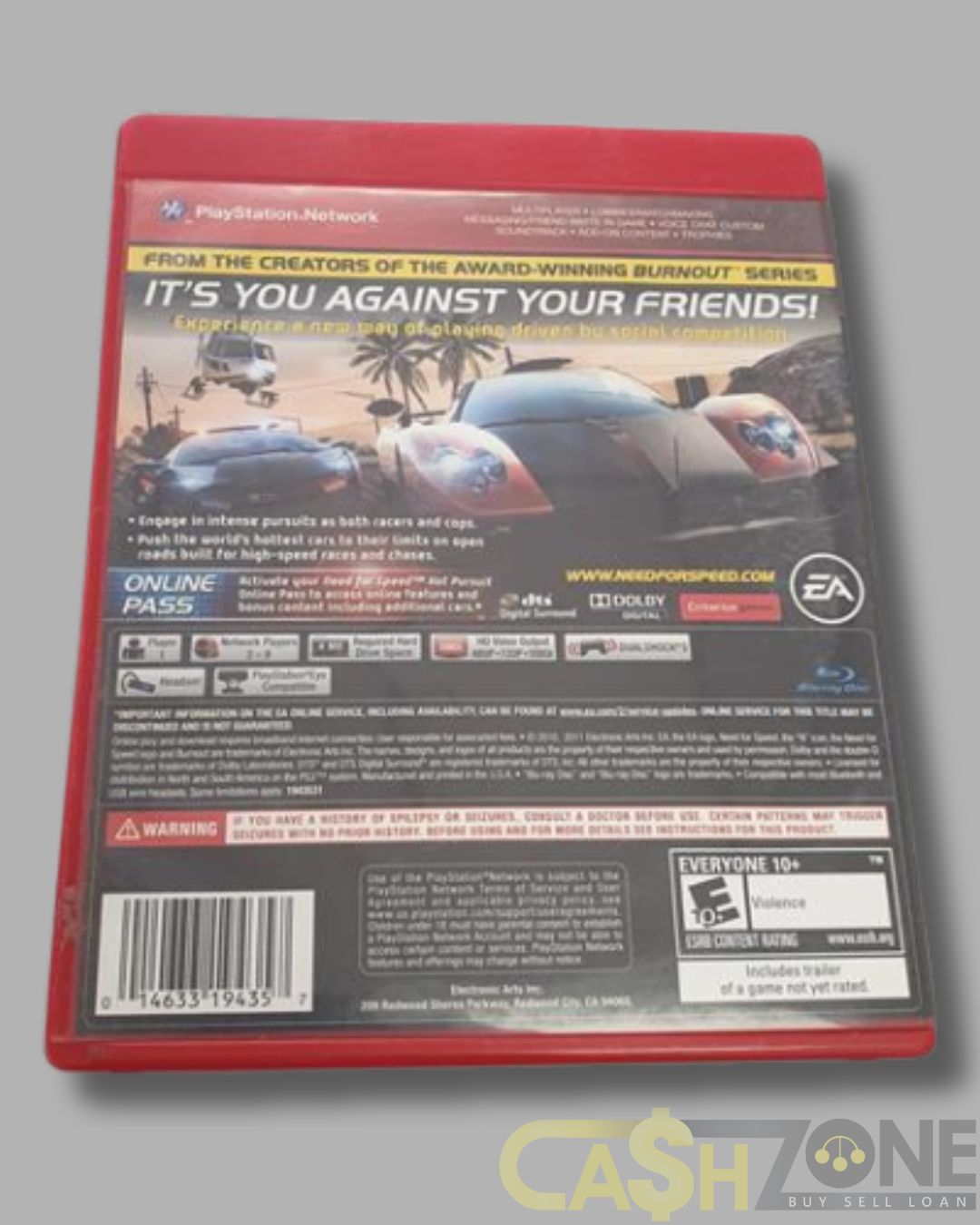 Need For Speed: Hot Pursuit PS3 Game