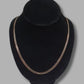 Unisex 9ct 59cm Yellow Gold Filed Curb Chain