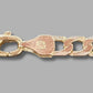 Unisex 9ct 59cm Yellow Gold Filed Curb Chain