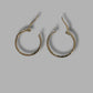 Ladies 9ct Yellow Gold Hollow Hoop Earrings
