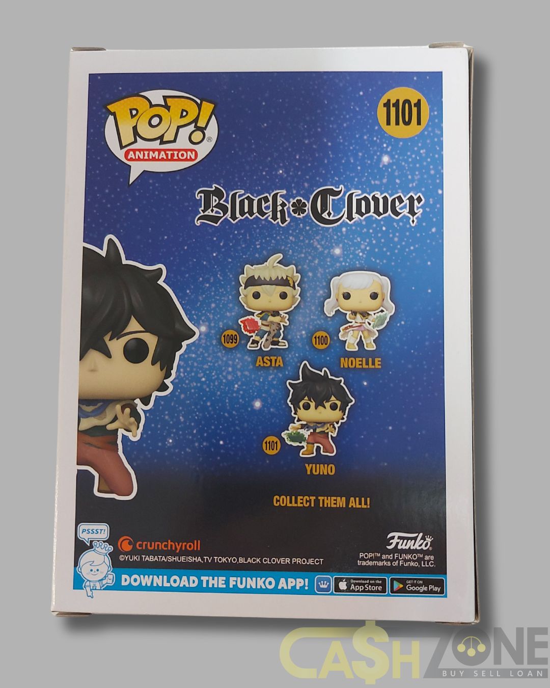Black Clover #1101 Yuno Funko Pop Vinyl