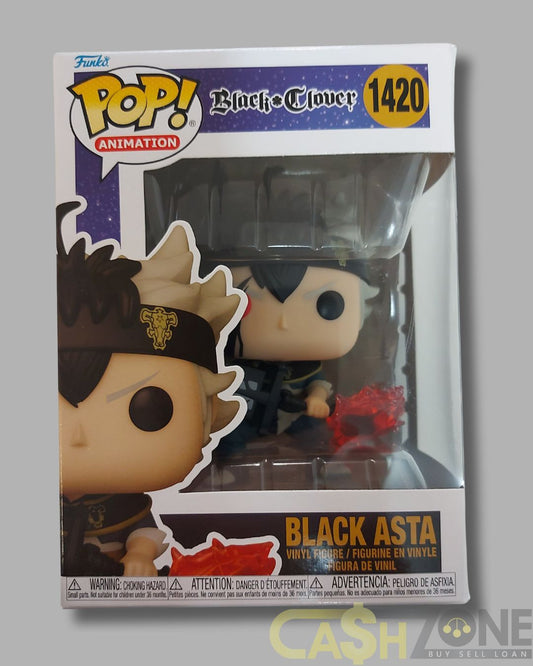 Black Clover #1420 Black Asta Funko Pop