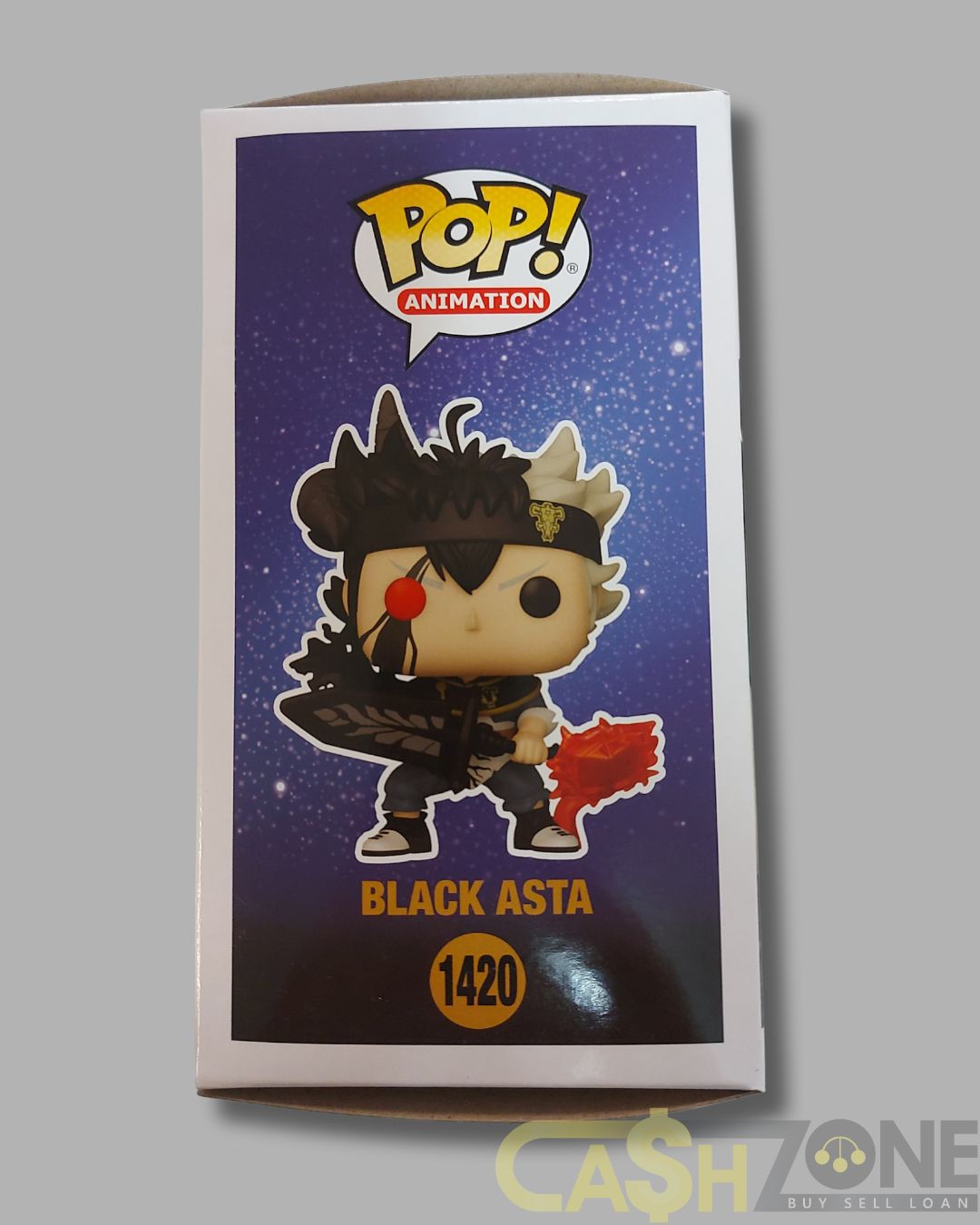 Black Clover #1420 Black Asta Funko Pop