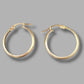 Ladies 9ct Yellow Gold Hoop Earrings