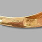 Ladies 9ct Yellow Gold Clear Stone Ring