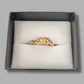 Ladies Yellow Gold Yellow Stone Ring