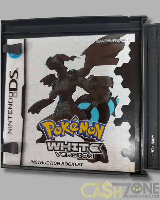 Pokémon White Version Nintendo DS Game