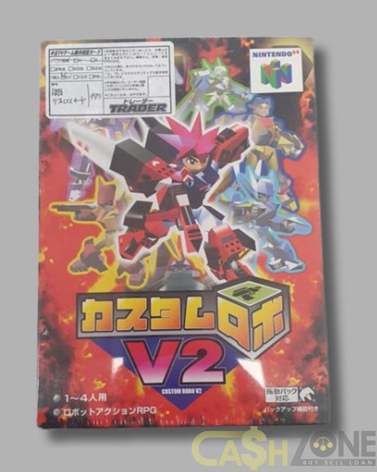 -SEALED- Custom Robo V2 N64 Game Japanese Version