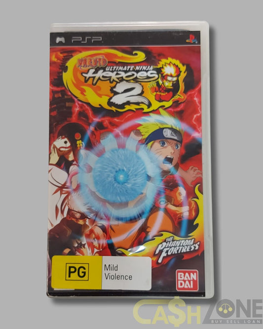 Naruto: Ultimate Ninja Heroes 2: The Phantom Fortress PSP Game