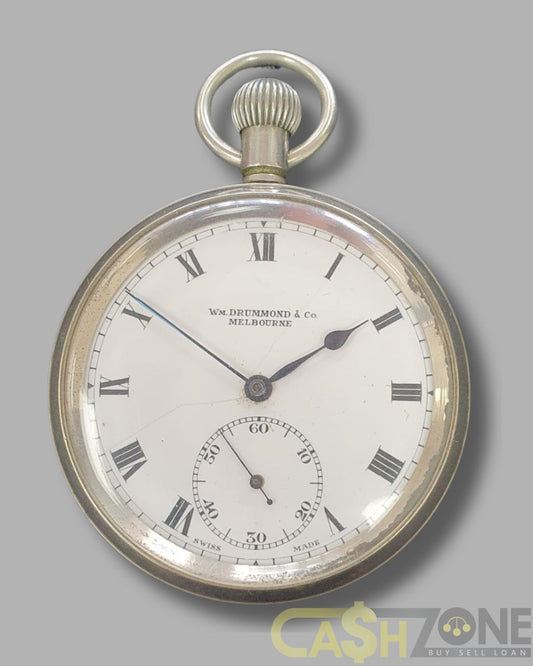WM. Drummond & Co. Melbourne Pocket Watch