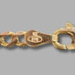 9ct Yellow Gold 58cm Unisex Flat Curb Chain